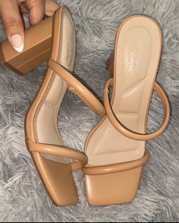 Chicago square toe heel